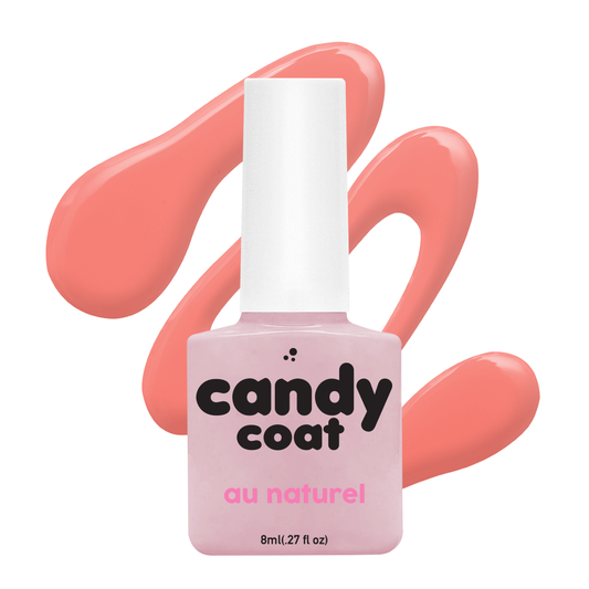 Light Orange Gel Nail Polish By Candy Coat | Natural Colors For Nails