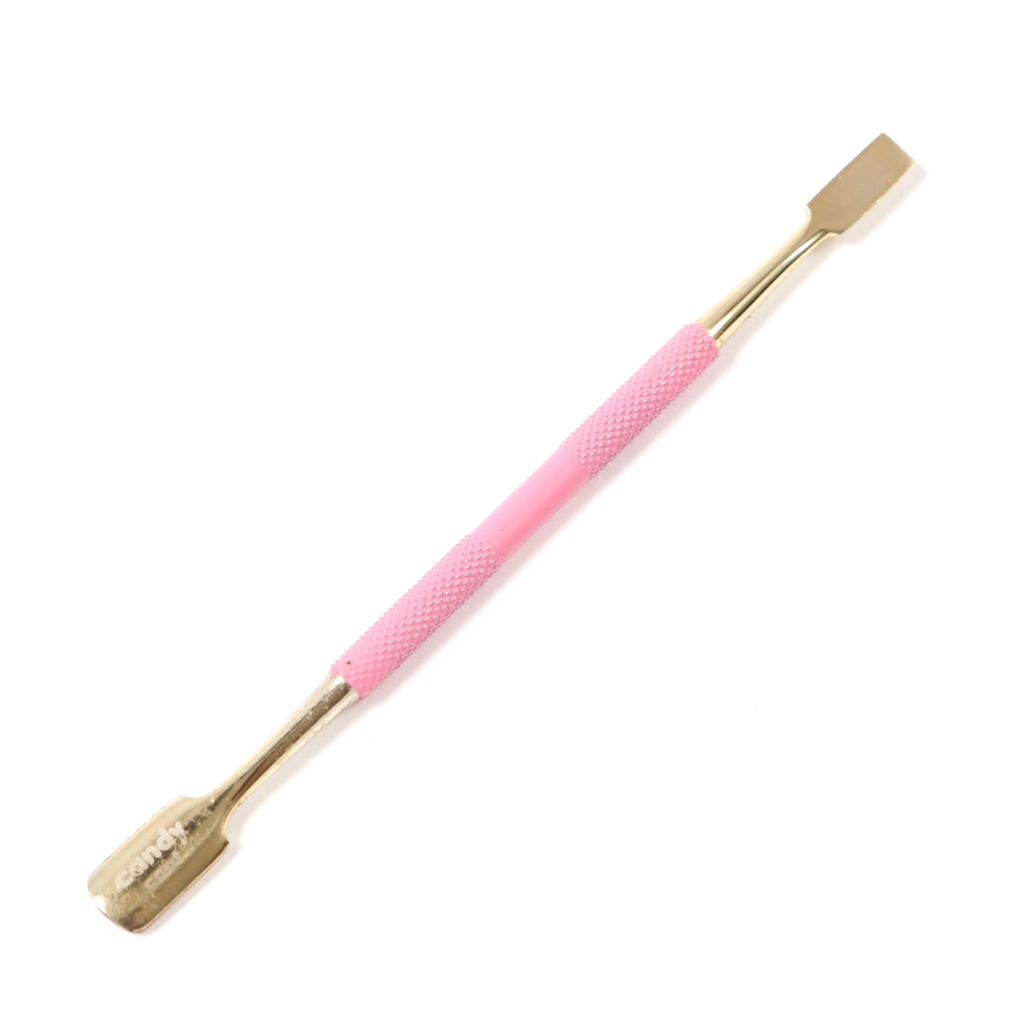 Pink + Gold Cuticle Pusher - (S) - Candy Coat