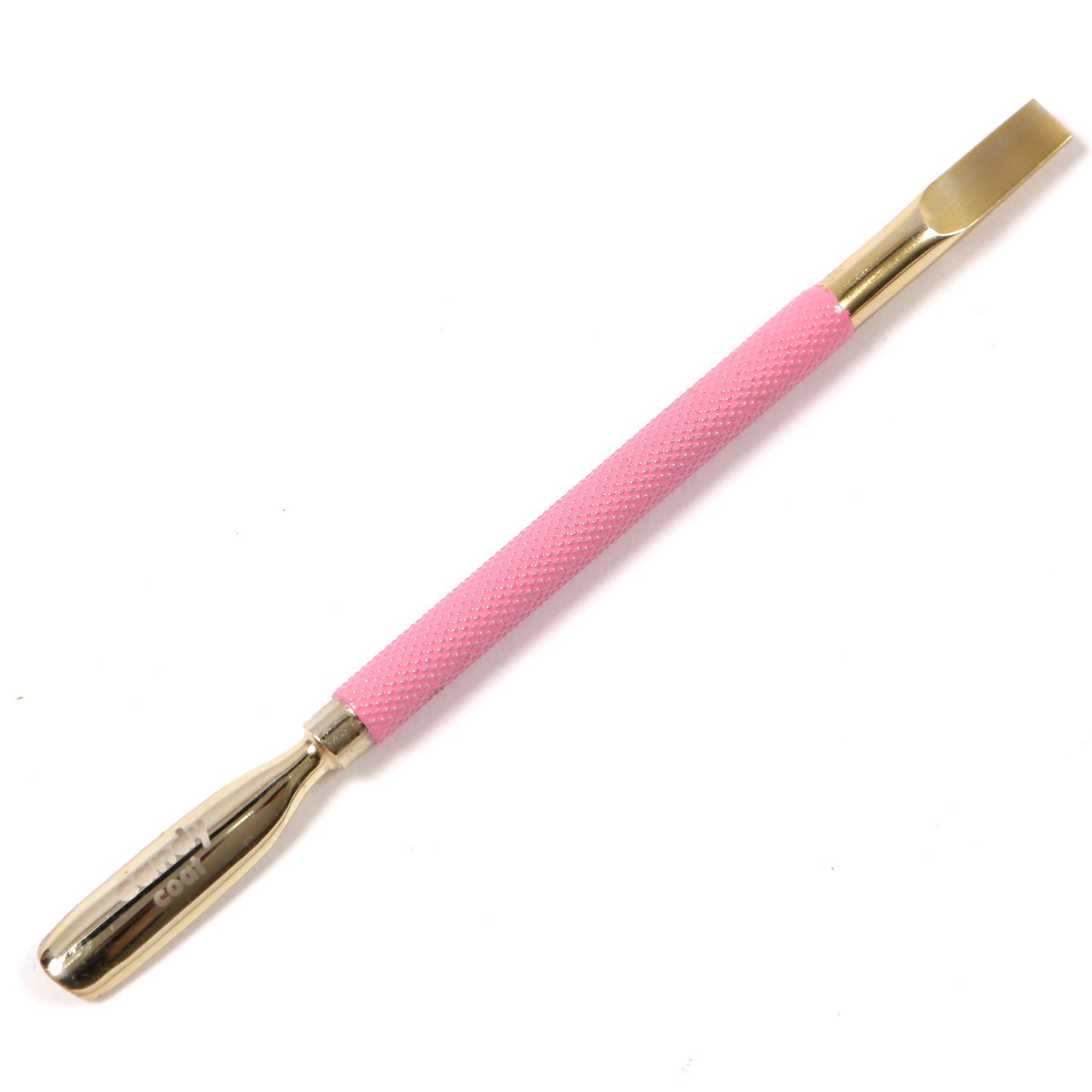 Pink + Gold Cuticle Pusher - (M) - Candy Coat