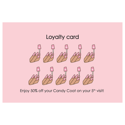 Loyalty Cards - Candy Coat