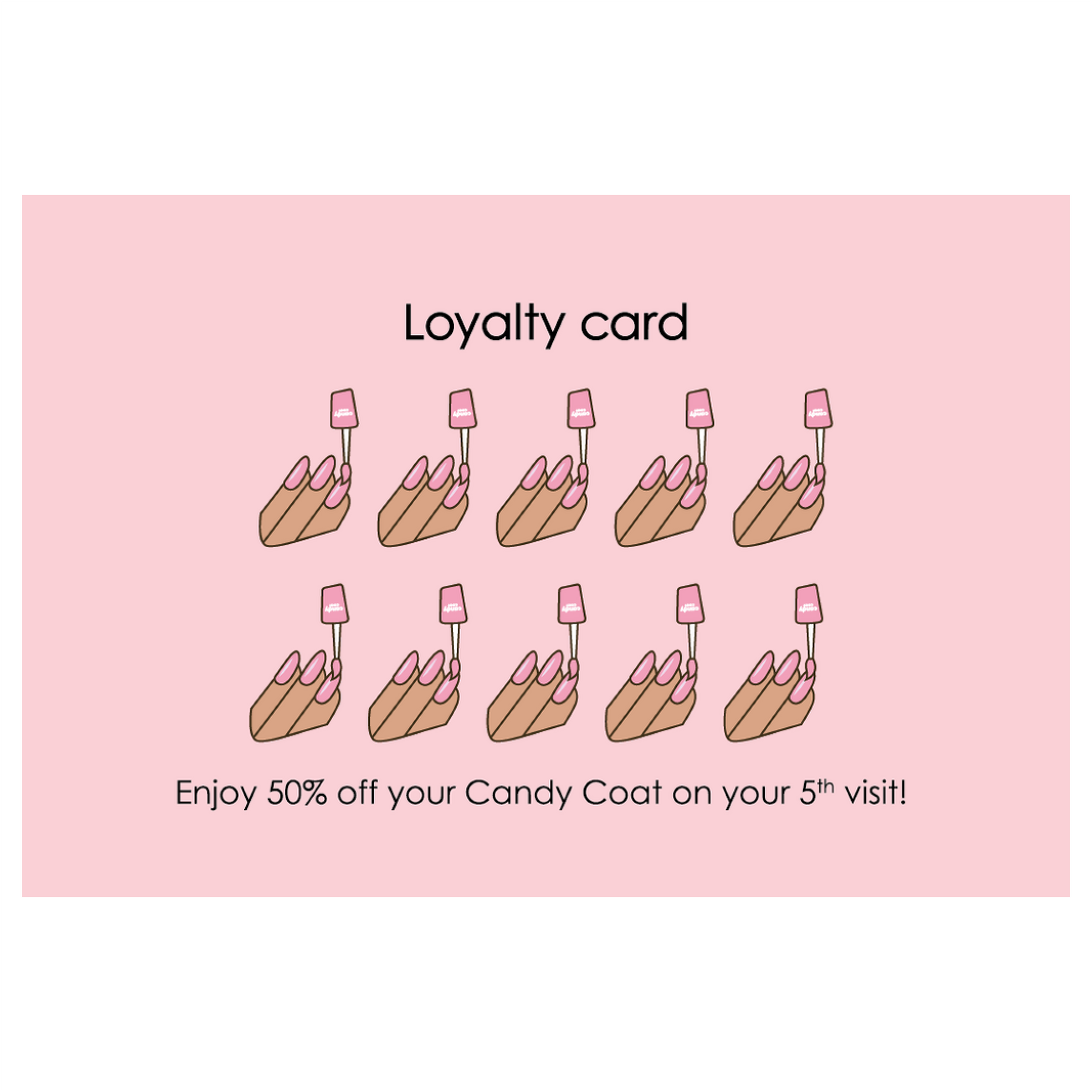 Loyalty Cards - Candy Coat